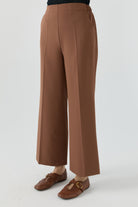 Beli Lastikli Culotte Pantolon - Fındık TUGBA