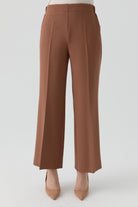 Beli Lastikli Culotte Pantolon - Fındık TUGBA
