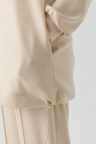 Örme Tunik Pantolon Takım - Bej TUGBA