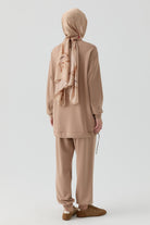 Örme Tunik Pantolon Takım - Fındık TUGBA