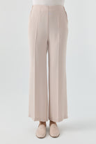 Beli Lastikli Culotte Pantolon - Bej TUGBA