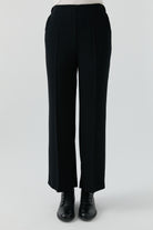 Beli Lastikli Culotte Pantolon - Siyah TUGBA