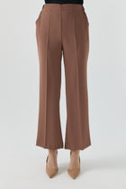 Beli Lastikli Culotte Pantolon - Fındık TUGBA
