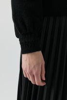 Tığ İşi Triko - Siyah TUGBA