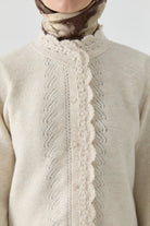 Tığ İşi Triko - Ekru TUGBA