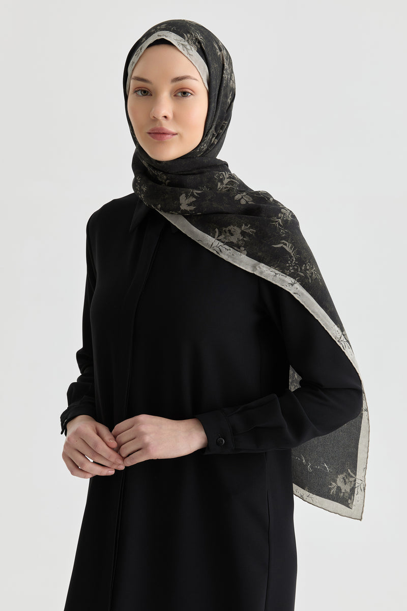 Gizli Patlı Basic Tunik - Siyah TUGBA