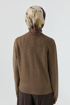 Bisiklet Yaka Hırka - Vizon TUGBA