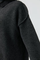 Kırçıl Desenli Tunik - Antrasit TUGBA