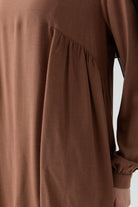 Büzgülü Tunik - Taba TUGBA