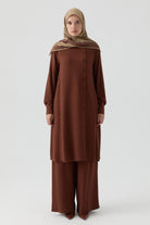 Palazzo Pantolon - Kahve TUGBA