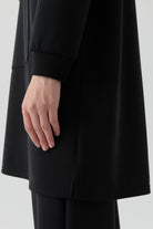 Cep Detaylı Tunik - Siyah TUGBA