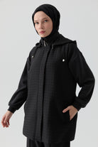 Ribana Cepli Kapitone Yelek - Siyah TUGBA