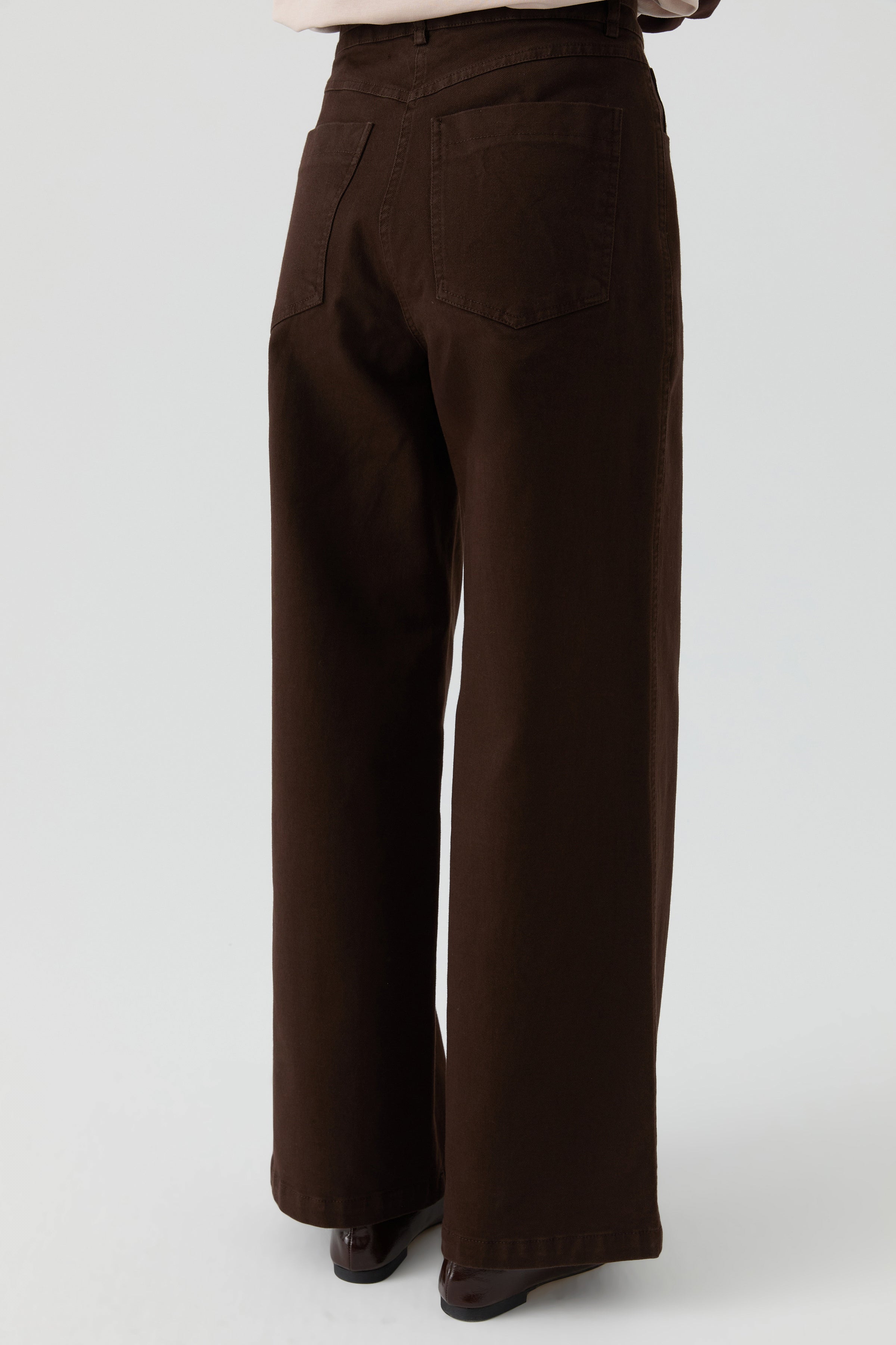 【ダークブラウン（20）】Eddie Canvas Trouser Unisex Koyu Sarı Yıkanmış Duck Kanvas Carpenter Pantolon - Dark