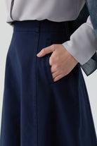 Kanvas Etek - Lacivert TUGBA