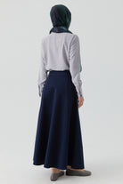 Kanvas Etek - Lacivert TUGBA