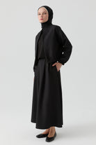 Kapitone Takım - Siyah TUGBA