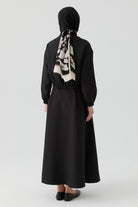 Kapitone Takım - Siyah TUGBA