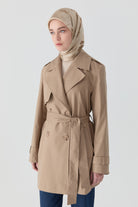 Kruvaze Trençkot - Vizon TUGBA