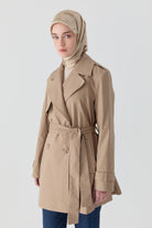 Kruvaze Trençkot - Vizon TUGBA