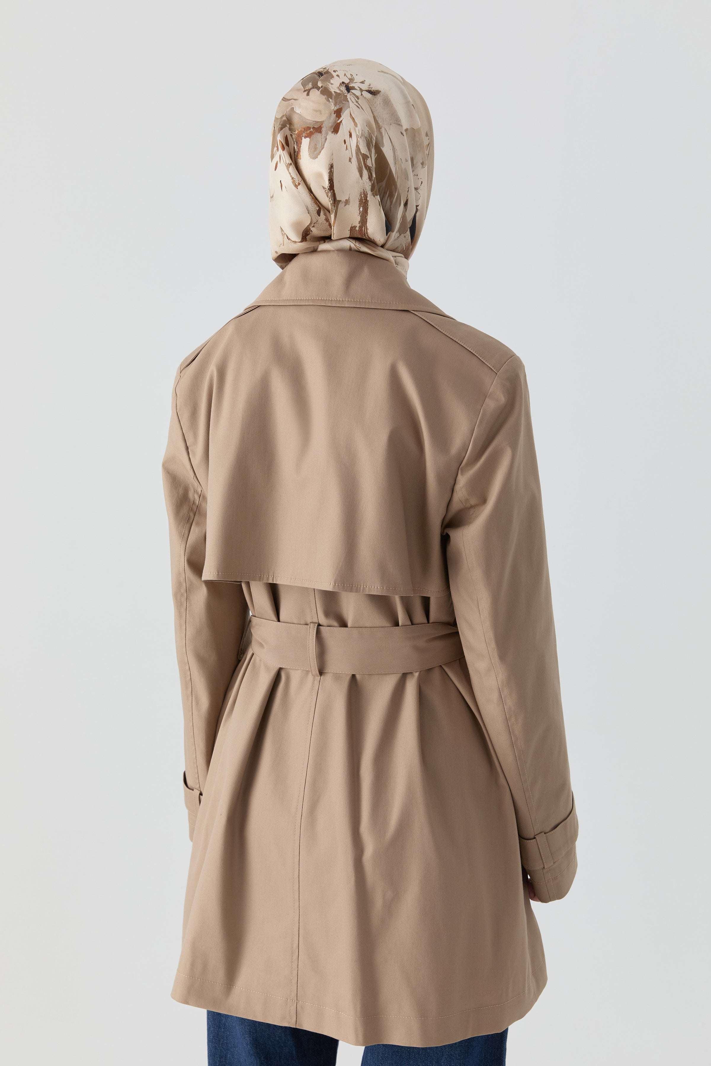 Double-breasted trench coat – TUĞBA