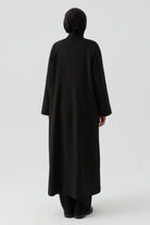 Hakim Yakalı Pardesü - Siyah TUGBA