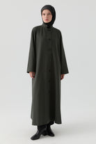 Hakim Yakalı Pardesü - Petrol TUGBA