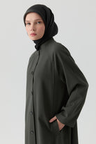 Hakim Yakalı Pardesü - Petrol TUGBA