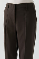 Yüksek Bel Pantolon - Acı Kahve TUGBA