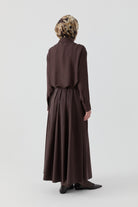 Pileli Etek - Acı Kahve TUGBA