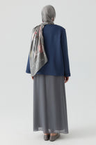 Ceket Elbise Takım - İndigo TUGBA