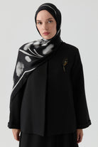 Ceket Elbise Takım - Siyah TUGBA