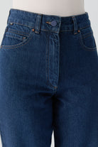 Denim Pantolon - Lacivert TUGBA