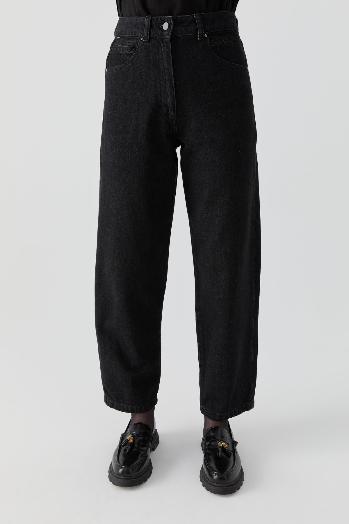 Denim Pantolon - Siyah TUGBA