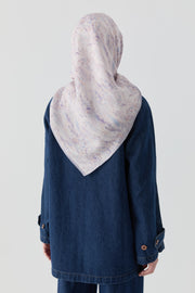 Kol Bantlı Denim Ceket - Lacivert TUGBA