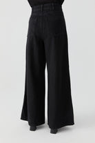 Bol Paça Pantolon - Siyah TUGBA