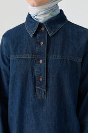 Denim Tunik - Lacivert TUGBA