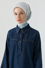 Denim Tunik - Lacivert TUGBA