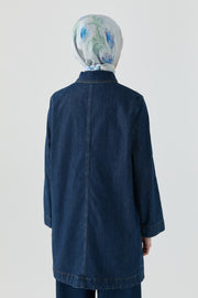 Denim Tunik - Lacivert TUGBA