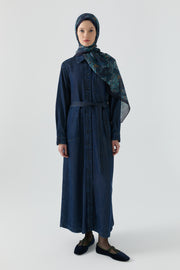 Denim Ferace - İndigo TUGBA