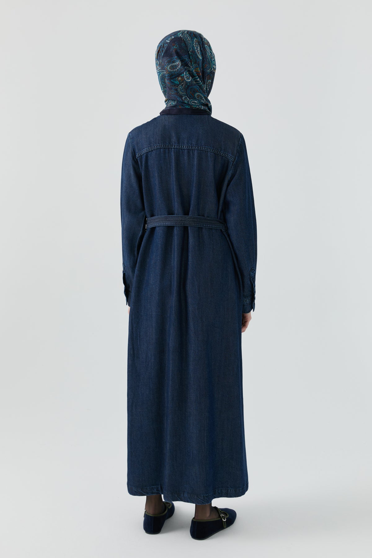 Denim Ferace - İndigo TUGBA