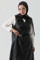 Deri Jile - Siyah TUGBA