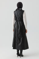 Deri Jile - Siyah TUGBA