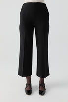 Beli Lastikli Culotte Pantolon - Siyah TUGBA