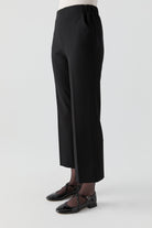 Beli Lastikli Culotte Pantolon - Siyah TUGBA