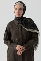 Nakış Detaylı Tunik - Haki TUGBA