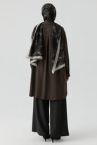 Nakış Detaylı Tunik - Haki TUGBA