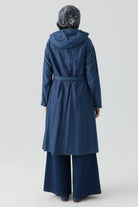 Belden Bağlamalı Giy-Çık - İndigo TUGBA