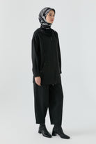 Fermuar Detaylı Takım - Antrasit TUGBA