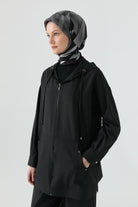 Fermuar Detaylı Takım - Antrasit TUGBA