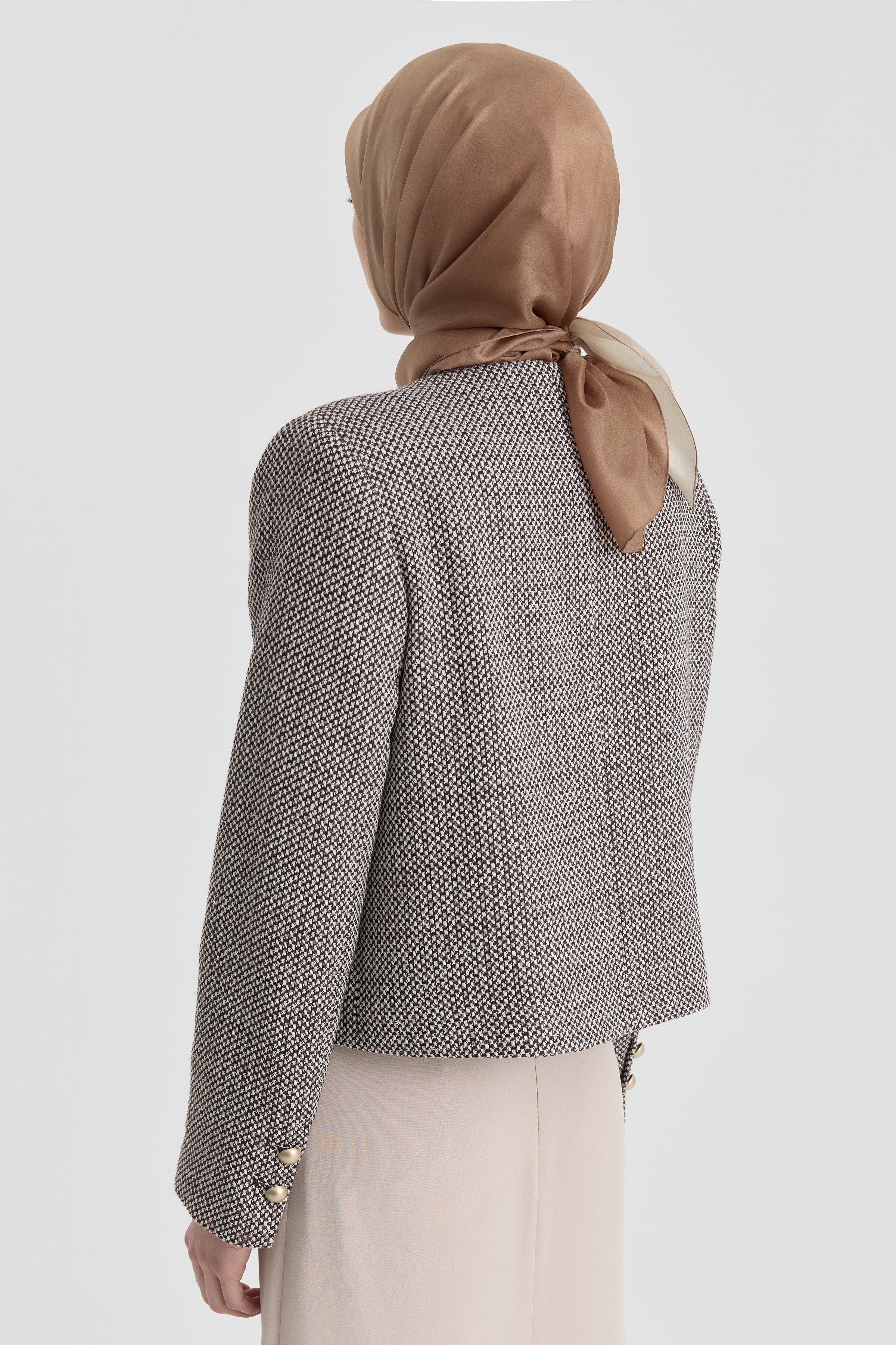 Kısa Ceket - Kahve TUGBA